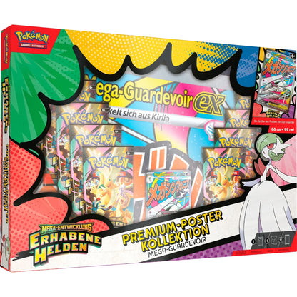 Pokémon - Mega-Entwicklung: Erhabene Helden Premium Poster Kollektion - DE